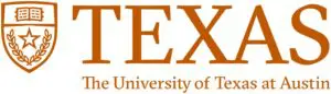 A logo for the university of texas.