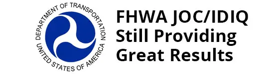 A black and white image of the fhwa logo.