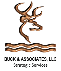 A logo of buck and associates, llc.