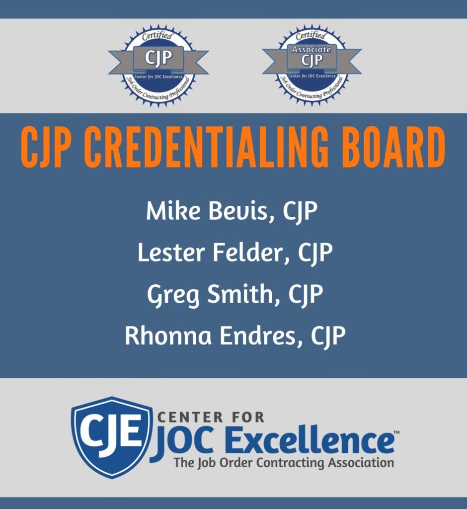 A picture of the cjp credentialing board