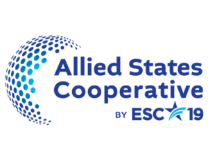 The logo of allied states cooperative by esca19 with transparent background
